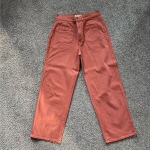 Madewell Emmitt Wide leg cropped